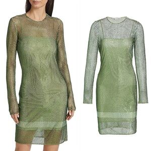 Like new Stella McCartney Netted Hot-Fixed Minidress $4,900 42 6